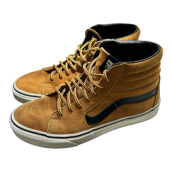 Vans Sk8 Hi Pro Brown Black Skateboard Shoes Sneakers US M6/W7.5 - Picture 3 of 6